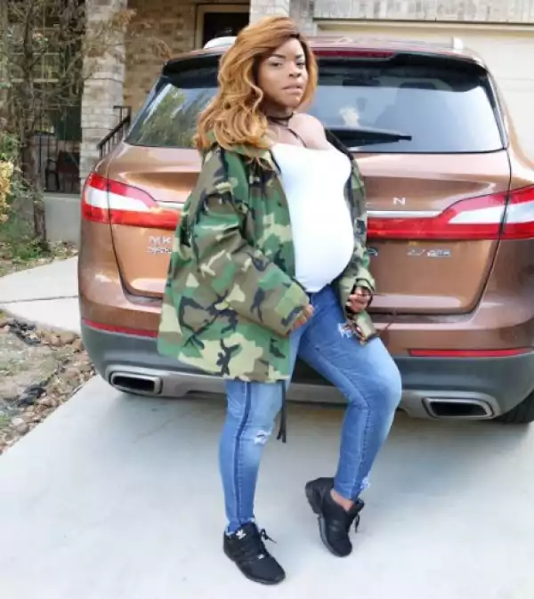 Laura Ikeji Lands In US For The Birth Of Her Child Photos